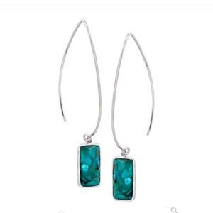 Silpada oasis drop earrings